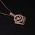 Sterling Silver Hexagon Shape Pendant with Earring