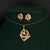 Sterling Silver Hexagon Shape Pendant with Earring