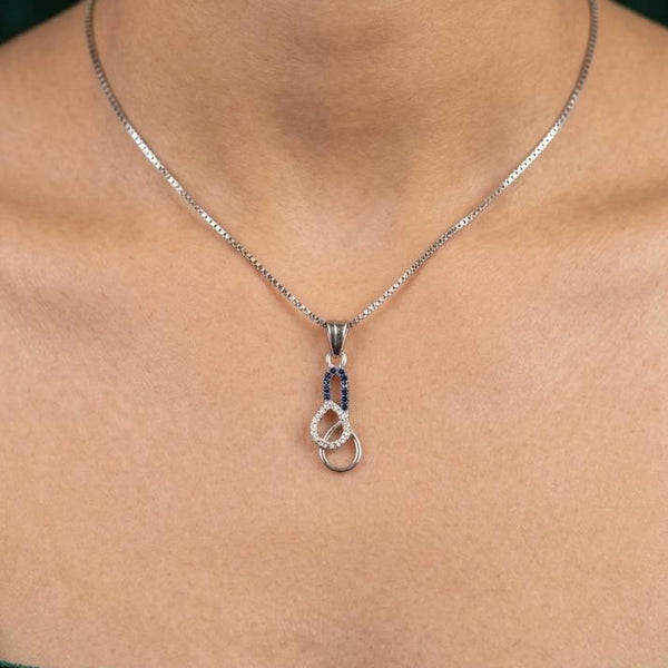 925 Sterling Silver Charming Pendent with Chain