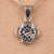 925 Sterling flower style Chain Pendent