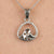 925 Sterling Silver charming style chain pendent