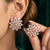 925 Sterling Silver Rose Gold Statement Studs