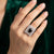 Buy 925 Sterling Silver Jewellery Black Onyx Corutai CZ Ring