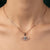 925 Silver CZ Evil Eye Necklace