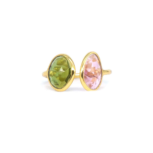 Tourmaline 925 Sterling Silver stone ring