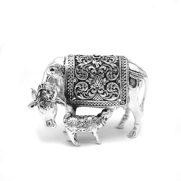 Buy online 925 Sterling Silver Designer Cow Calf Big Size