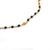 Buy Mangalsutra with Green Stone And Gold Beads 925 Sterling Silver jewellery