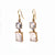 Buy Crepe Citrine Dangle Earring 925 Sterling Silver Jewellery for women