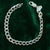 Mens Figaro Bracelet 925 Sterling Silver