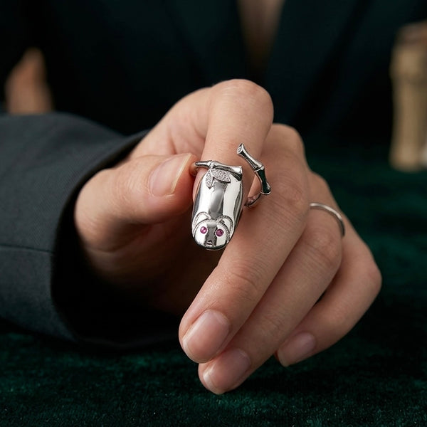 925 Sterling Silver Adjustable Cat Nail
