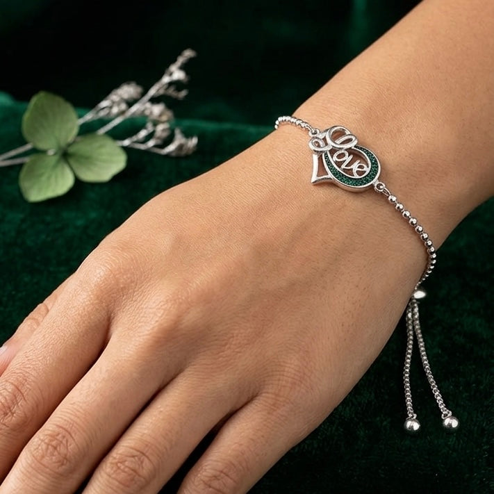 Love Adjustable Bracelet 925 Sterling Silver jewellery