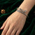 RITI-925 Sterling Silver Oxidised Peacock Bracelet
