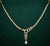 Spiral Drop 925 Sterling Silver Necklace With Earrings