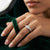 Cubic Zirconia Solitaire Ring 925 Sterling Silver jewellery