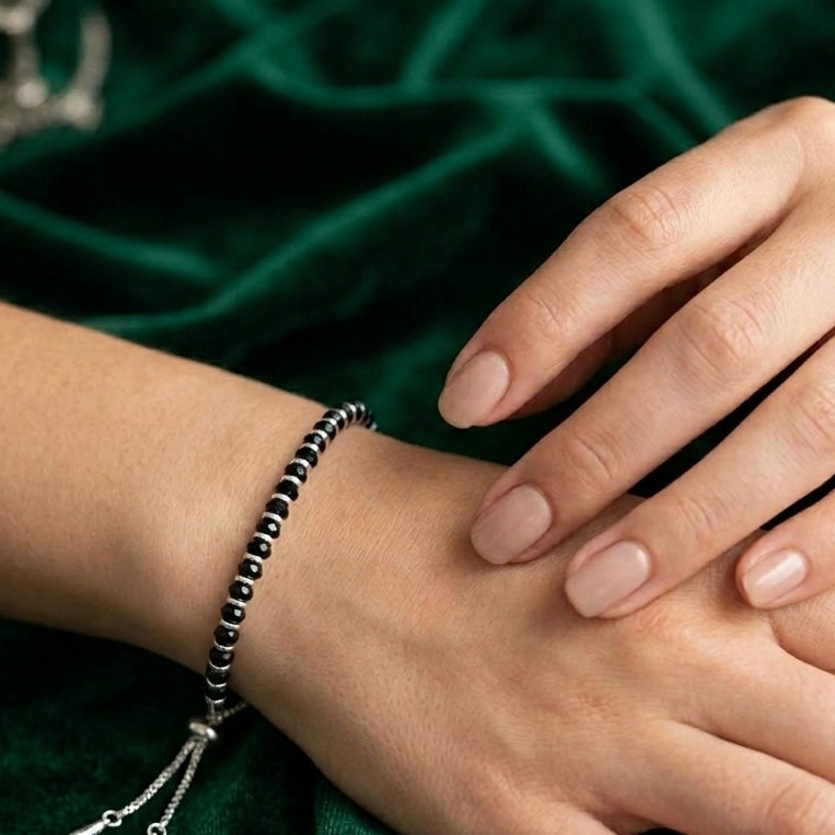 925 Sterling Silver Nazariya Adjustable Bracelet