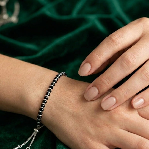 925 Sterling Silver Nazariya Adjustable Bracelet