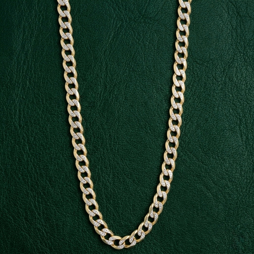 Gold Plated Italian Sterling Silver Chain