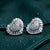 Heart Shaped Bugset Tops 925 Sterling Silver
