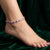 Ruby Charm 925 Sterling Silver Anklet