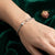 RITI- 925 Sterling Silver Ethnic Designer Oxidised Bracelet