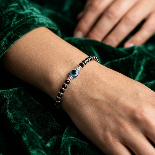 925 Sterling Silver Evil Eye Nazariya Bracelet