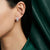 Rectangular 925 Sterling Silver Studs