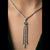 925 Sterling Silver Hanging Solitaire Chain Pendant