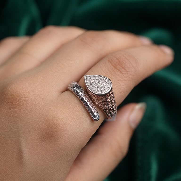 Rose Gold Chunky Rings