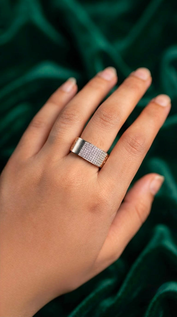 Rose Gold Chunky Rings