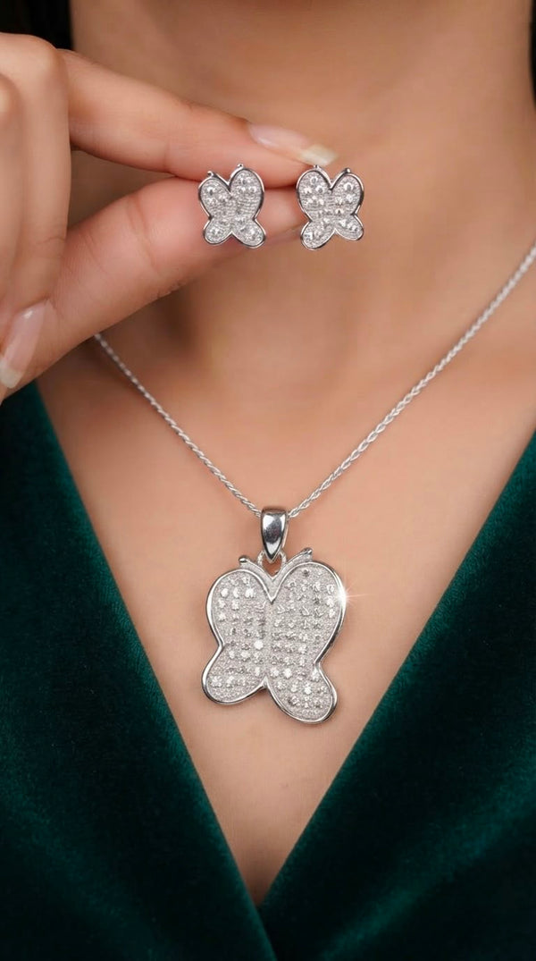 Butterfly Pendent Set