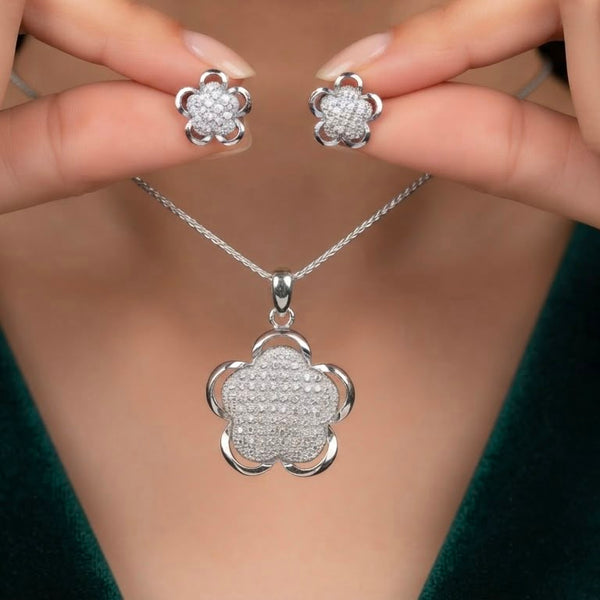 Flower Pendent Set