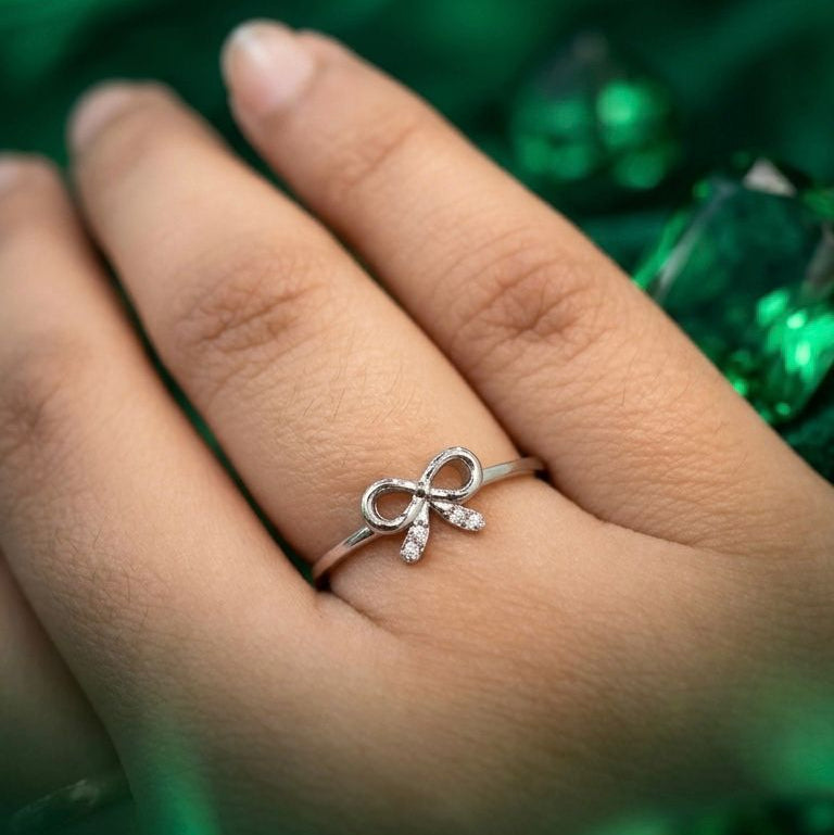 Silver Infinity Ring