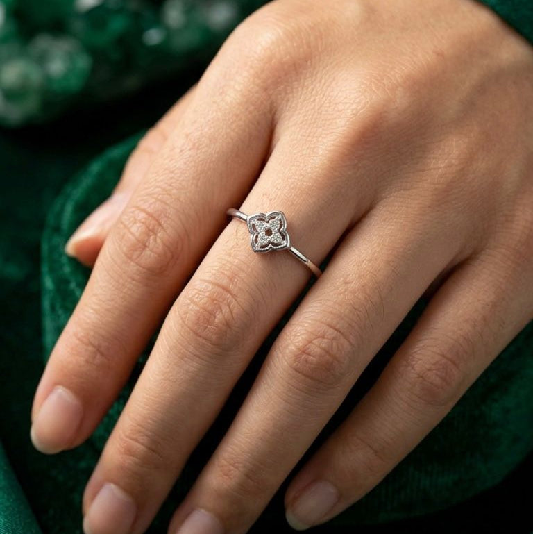 Van Cleef Silver Ring