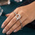 925 Sterling Silver love Toggle Bracelet