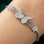 925 Sterling Silver Butterfly Bracelet