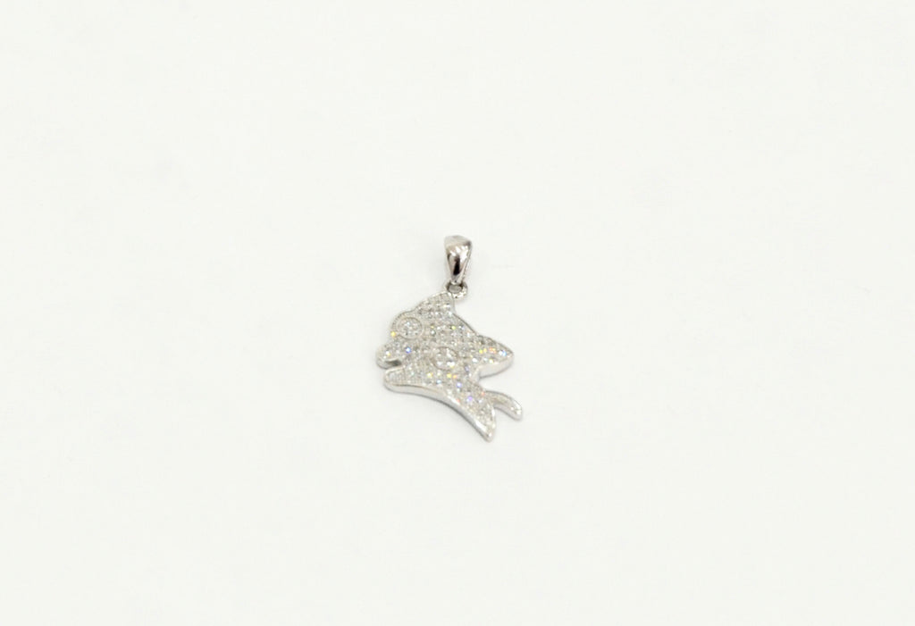 Sterling Silver Fish Pendant - Auriann