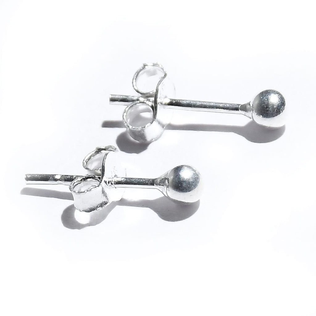 Sterling Silver Single Pointer Mini Stud - Auriann