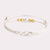 Buy 925 Sterling Silver Jewellery Golden Beaded Bracelet