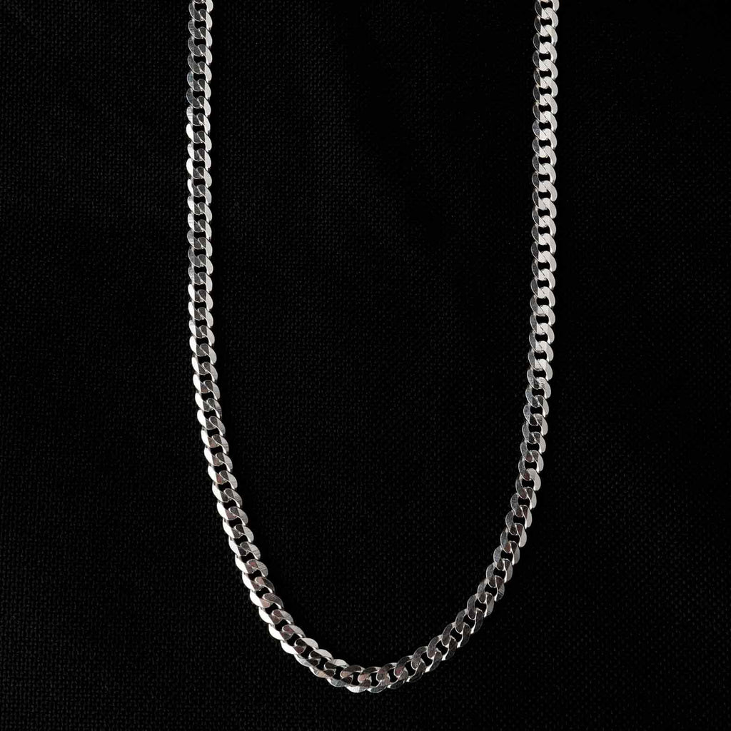 925 Sterling Silver Jewellery Figaro Unisex Chain