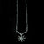 Buy Flower Drop Pendant And Chain 925 Sterling Silver jewellery