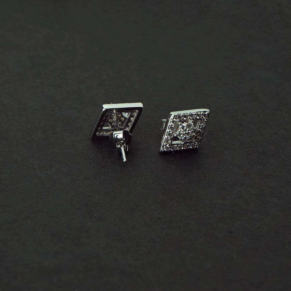 Buy Kite Shaped Studs 925 Sterling Silver jewellery