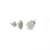 Buy 925 Sterling Silver Jewellery Flower Classic CZ Stud