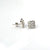 Buy Flower Solitaire Studs 925 Sterling Silver jewellery