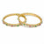 Buy 925 Sterling Silver Jewellery Green And Red CZ Gold plated Bangle