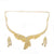 Buy Gold Plated Reflective Necklace with Earrings 925 Sterling Silver jewellery