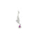 Buy Flower Ruby Necklace With Drop Earrings 925 Sterling Silver jewellery