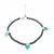 Buy Hanging Green Heart 925 Sterling Silver jewellery Anklet