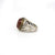 925 Sterling Silver Brown Onyx Stone Ring