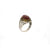 925 Sterling Silver Brown Onyx Stone Ring