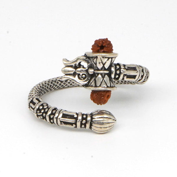 Buy 925 Sterling Silver jewellery Rudraksha Ring